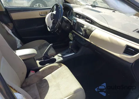 2016 Toyota Corolla Le z USA, uszkodzony, nr VIN 2T1BURHE4GC535947